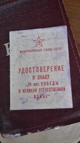 Знак "25 лет Победы в Великой Отечественной войне 1941-1945 гг."