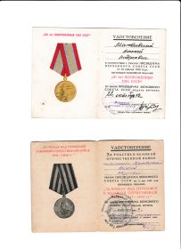 Медаль «За победу над Германией в Великой Отечественной войне 1941-1945»