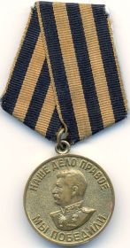 Медаль «За победу над Германией в Великой Отечественной Войне 1941-1945 гг.»