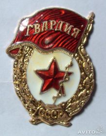 Знак Гвардия