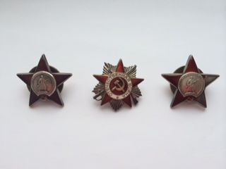 Два Ордена Красной Звезды, Орден Славы 3 степени