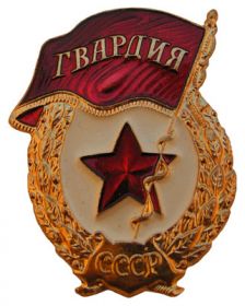 Знак «Гвардия»