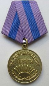 Медаль за освобождение Праги №266004