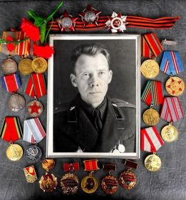 Два Ордена Красной Звезды, Орден Отечественной войны, медали За победу над Японией, За боевые заслуги, За Освобождение Кореи