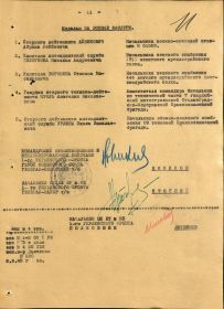медаль "За боевые заслуги" - одна из наград