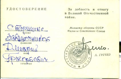 25 лет Победы в Великой Отечественной войне 1941—1945 гг.