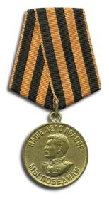 Медаль за победу над Германией в Великой Отечественной воне 1941-1945