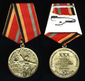 30 лет Победы в Великой Отечественной войне 1941—1945 гг.