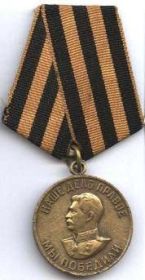 Медаль «За победу над Германией в Великой Отечественной Войне 1941-1945 гг.»
