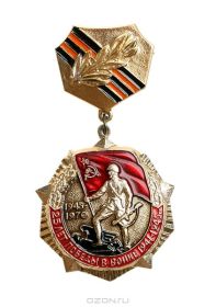 Знак отличия "25 лет победы в Великой Отечественной войне"