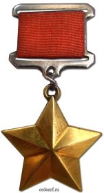 Герой Советского Союза за номером 3530.