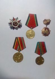 Орден Победы, Орден отечественной войны 2 степени, медаль за отвагу