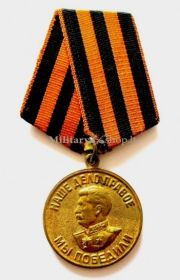Медаль за победу над Германией 1941-1945.