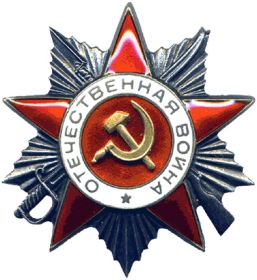 орден Великой Отечественной войны 2-й степени
