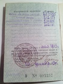 Орден Отечественной Войны II степени