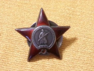 орден "Красная звезда" №1132713