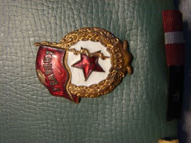 Нагрудный знак "Гвардия"