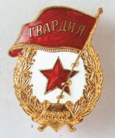 Знак Гвардия