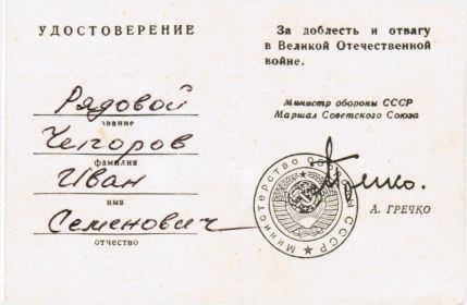 Знак "25 лет Победы в Великой Отечественной войне 1941-1945 гг."