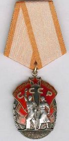 орден "Знак Почёта"