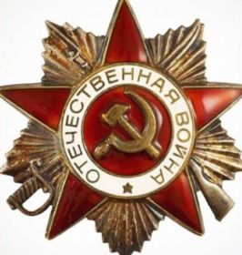 Орден отечественной войны 1 степени