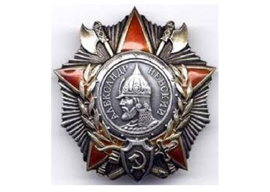 Орден Александра Невского (дважды кавалер)