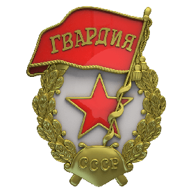 Нагрудный знак "Гвардия"