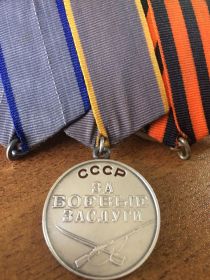 Медаль За боевые заслуги б/н