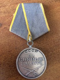 медаль за боевые заслуги №2112184