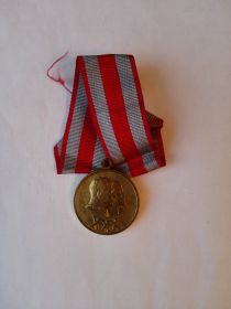 юбилейная медаль "30 лет Советской армии и флоту"