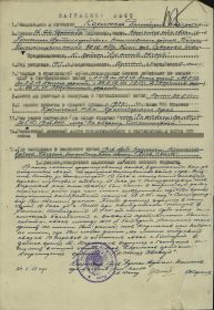 медаль "За отвагу", медаль " За оборону Сталинграда ", орден Красной звезды 23.02.45