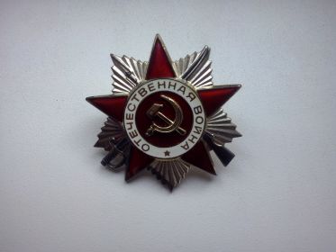 Орден Отечественной войны II степени №3891343