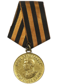 медаль «За Победу над Германией в ВОВ 1941-1945» (26.06.1945)