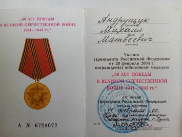 60 лет Победы в Великой Отечественной войне 1941—1945 гг.