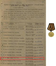Медаль «За победу над Германией в Великой Отечественной Войне 1941-1945 гг.»