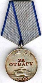 Медаль "За Отвагу" От: 01.05.1943  31 гв. кп 8 гв. кд