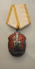 Медаль знак почёта