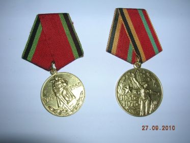 20 лет Победы в Великой отечественной войне