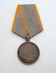 2 Медали  "За  боевые  заслуги