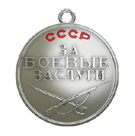"За боевые заслуги", "За победу над Германией", "За отвагу"