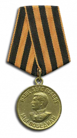 Медаль "За Победу над Германией в ВОВ" 1941–1945 гг."