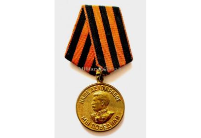 медаль "За победу над Германией в Великой Отечественной войне 1941-1945 гг."