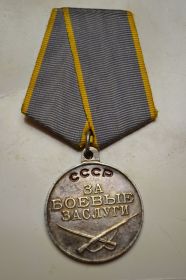 медаль "За боевые заслуги"