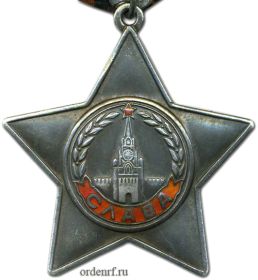 Орден "Слава  3 степени"