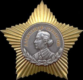 Орден Суворова 2 степени (№ ордена 982)