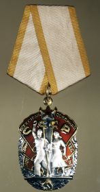 орден «Знак Почета»