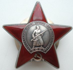 Орден Красной Звезды.