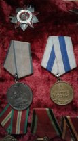 За отвагу, За взятие Вены 13апреля 1945, Орден Красной звезды