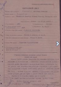 орден "Знак Почёта" ; орден " Красная Звезда"