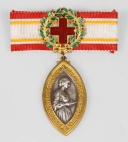 Медаль имени Флоренс Найтингейл- награда Международного комитета Красного Креста (1973 год).